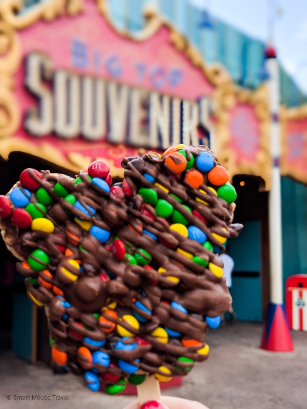 M&M's Mickey Mouse Rice Krispie Treats