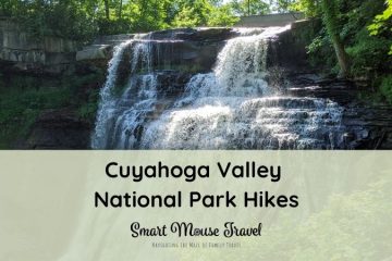 There are so many great Cuyahoga Valley National Park family hikes it can be hard to choose just one. We share our top three hikes for your trip to Ohio. #cuyahogavalleynationalpark #nationalparks #hiking #ustravel #familytravel