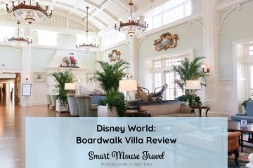 Disney's Boardwalk Villas 1 bedroom villa is a spacious and comfortable place to stay within walking distance to two Disney World parks. #disneyworld #disneyplanning #boardwalkvillas #disneyresorts