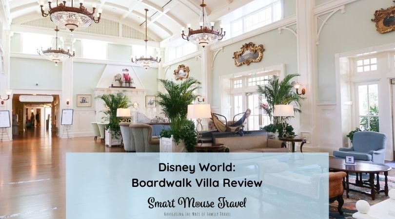Disney's Boardwalk Villas 1 bedroom villa is a spacious and comfortable place to stay within walking distance to two Disney World parks. #disneyworld #disneyplanning #boardwalkvillas #disneyresorts