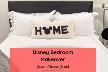 A Disney bedroom makeover is an easy way to bring Disney magic to your home. Find inspiration and products for your own Disney makeover here. #disneydecor #disneybedroom #disneyroommakeover #homedecor #disneyinspired
