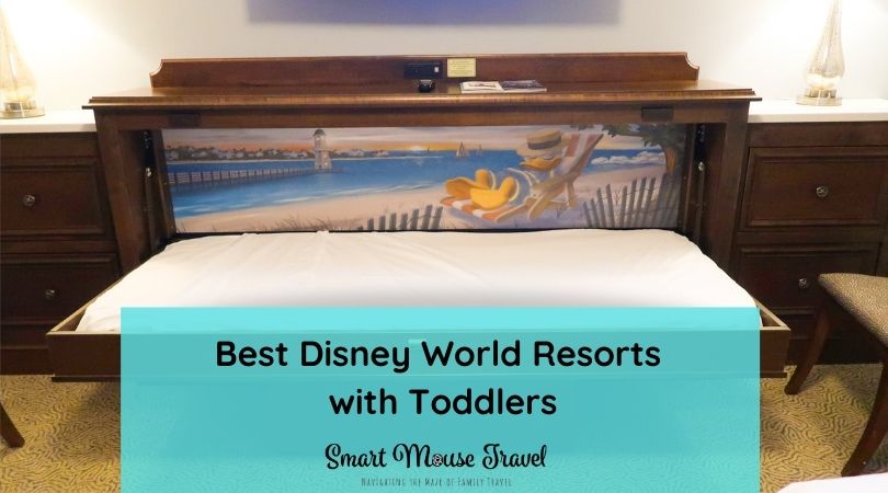 These are the best Disney World resorts for toddlers plus all our tested tips for getting toddlers to sleep in a Disney World resort! #disneyworld #disneyworldplanning #disneywithtoddlers