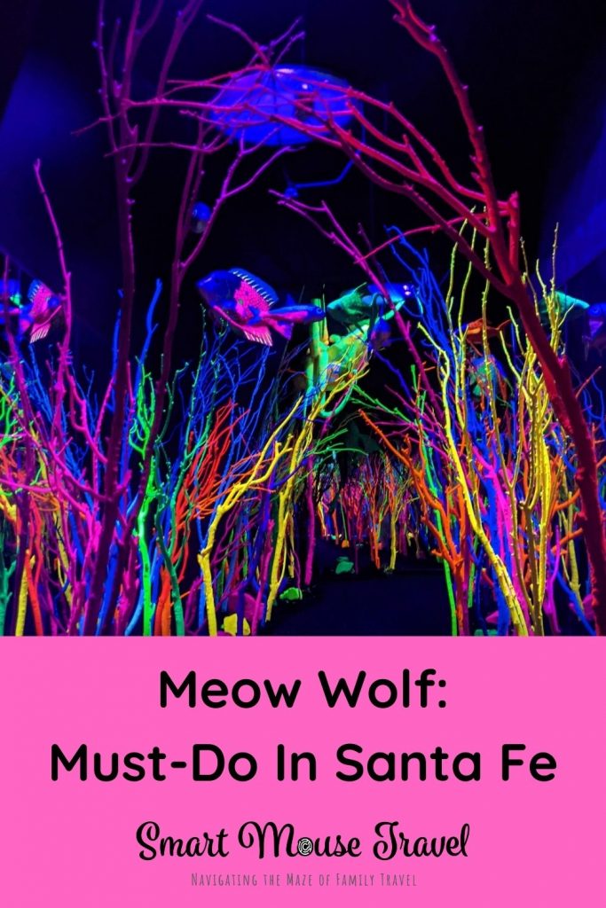 Meow Wold Santa Fe is a huge interactive art installation fun for all ages. Find out why House of Eternal Return is a must-do in Santa Fe. #santafe #familytravel #newmexico