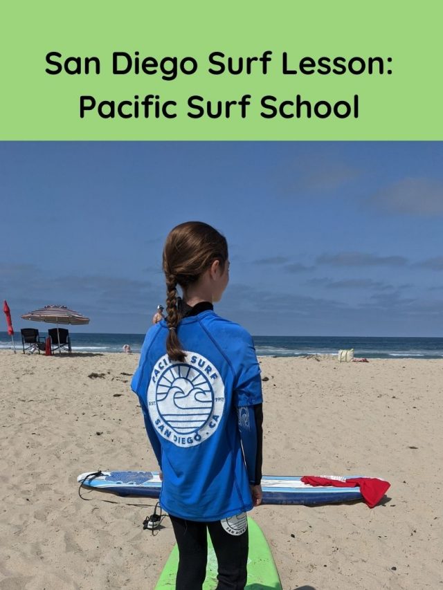 Looking for a great San Diego surf school? Pacific Surf School keeps us coming back with several locations and wonderful instructors.
