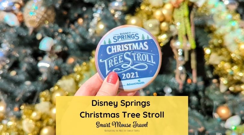 Take a virtual tour of the 2021 Disney Springs Christmas Tree Stroll. Find out how to get a map, tour the trees, and get your free prize.
