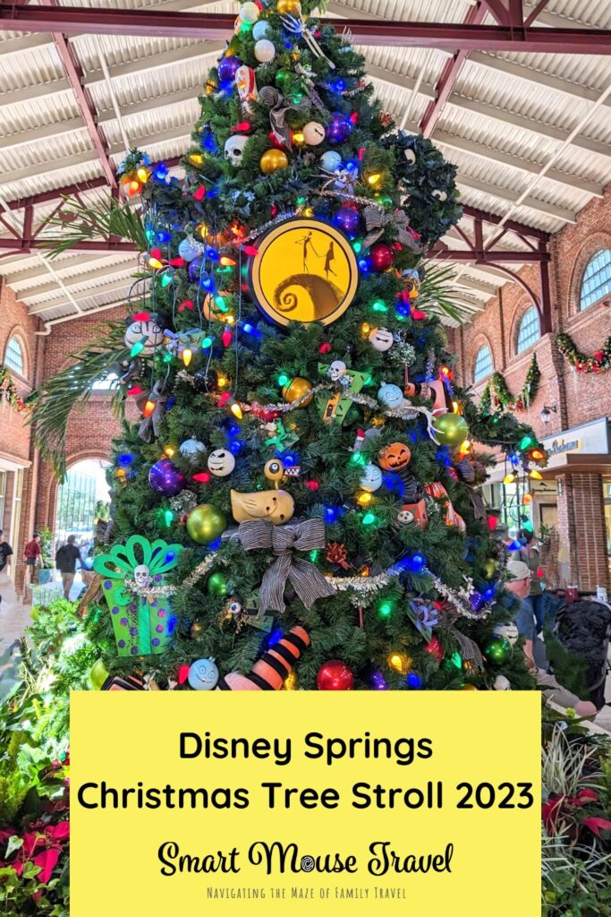 Take a virtual tour of the 2023 Disney Springs Christmas Tree Stroll. Find out where to get a map, tour the trees, and earn your free prize.