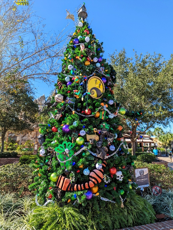 The Nightmare Before Christmas inspired tree