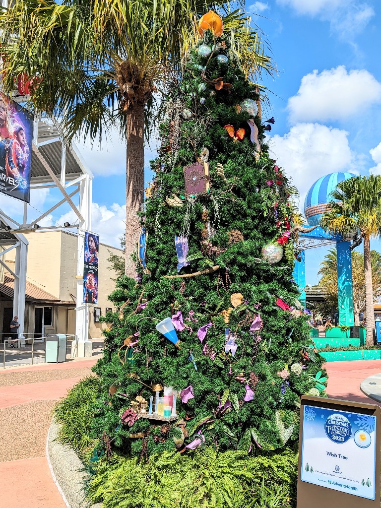 Disney's new movie, Wish, gets it's own tree this year