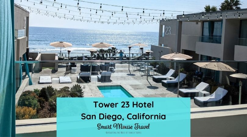 Tower 23 Ocean View Queen Queen rooms have incredible views just steps away from Pacific Beach in San Diego.