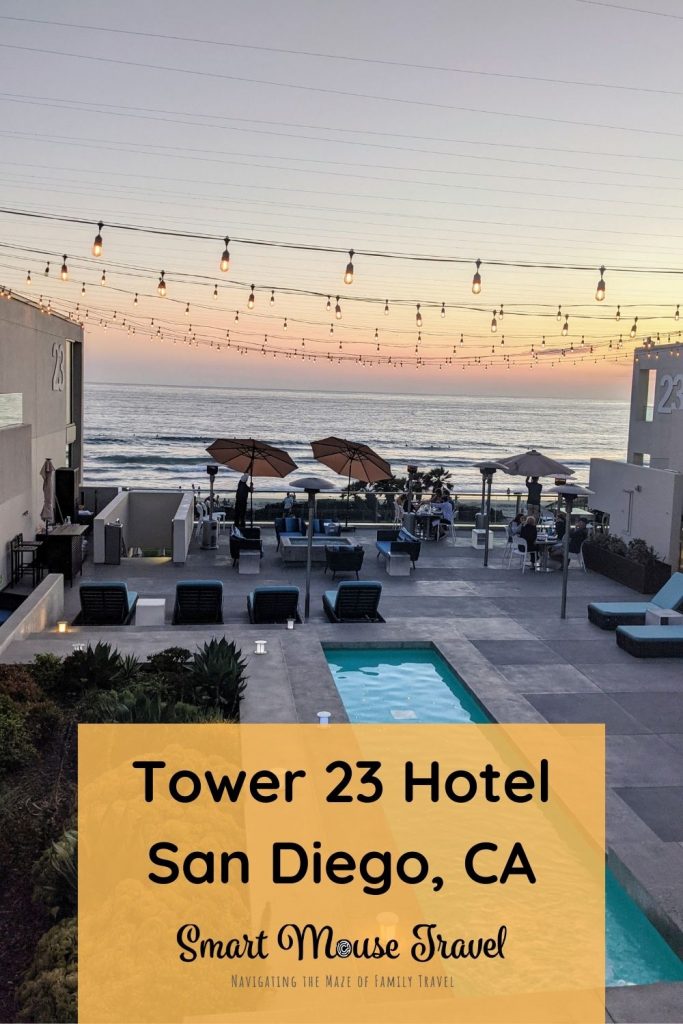 Tower 23 Ocean View Queen Queen rooms have incredible views just steps away from Pacific Beach in San Diego.