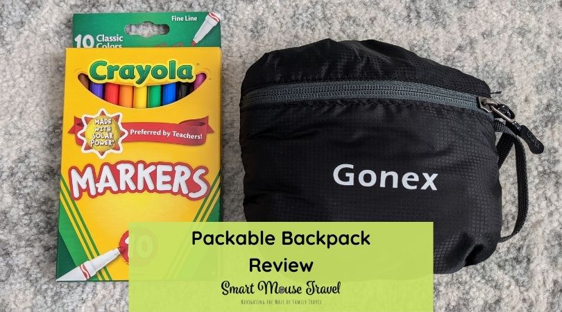 Our Gonex Ultralight packable backpack from Amazon is the perfect lightweight, inexpensive, durable, and easily packable backpack for travel.