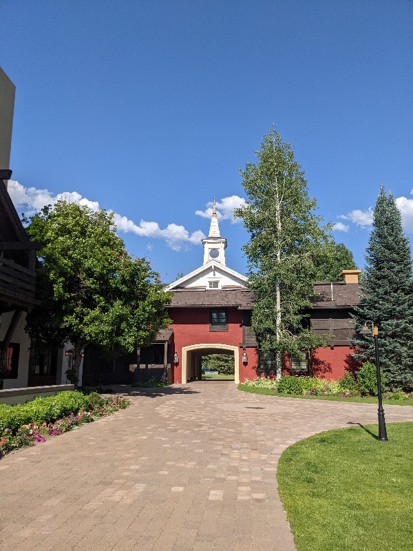 Austrian inspired buildings make Sun Valley cute and welcoming