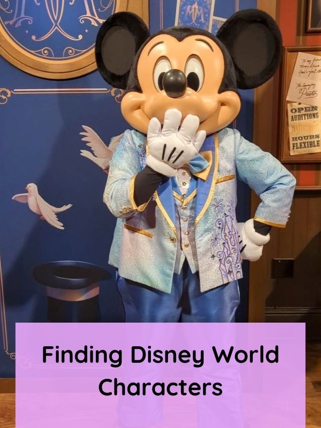 Finding Disney World Characters