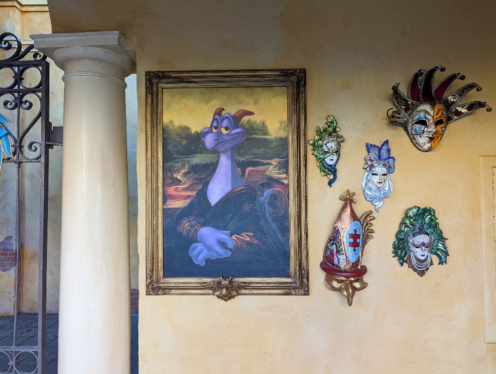 Figment replaces Mona Lisa with surprising flair in the Italy pavilion