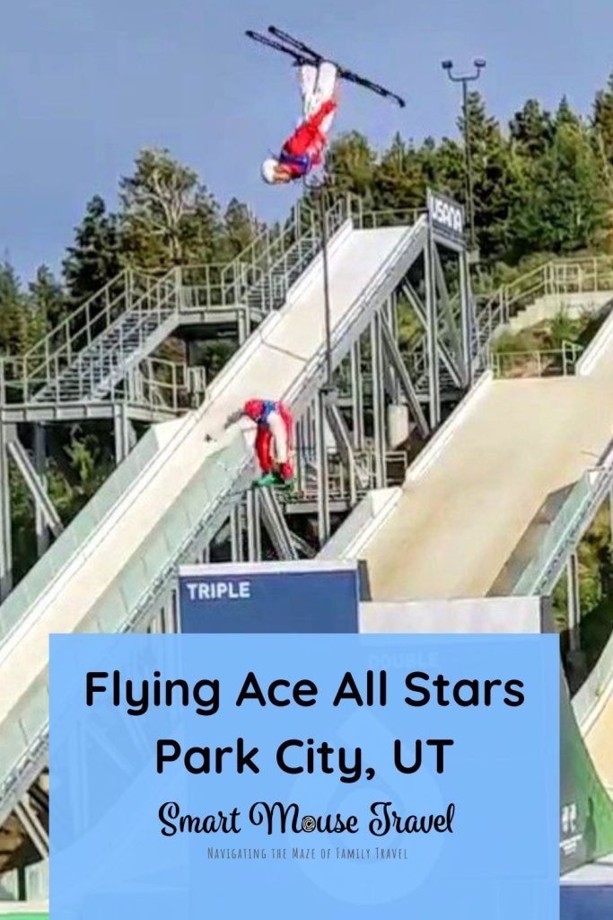 Flying Ace All Stars at Utah Olympic Park showcases Olympic athletes and hopefuls during a spectacular show full of jumps, twists, and flips.