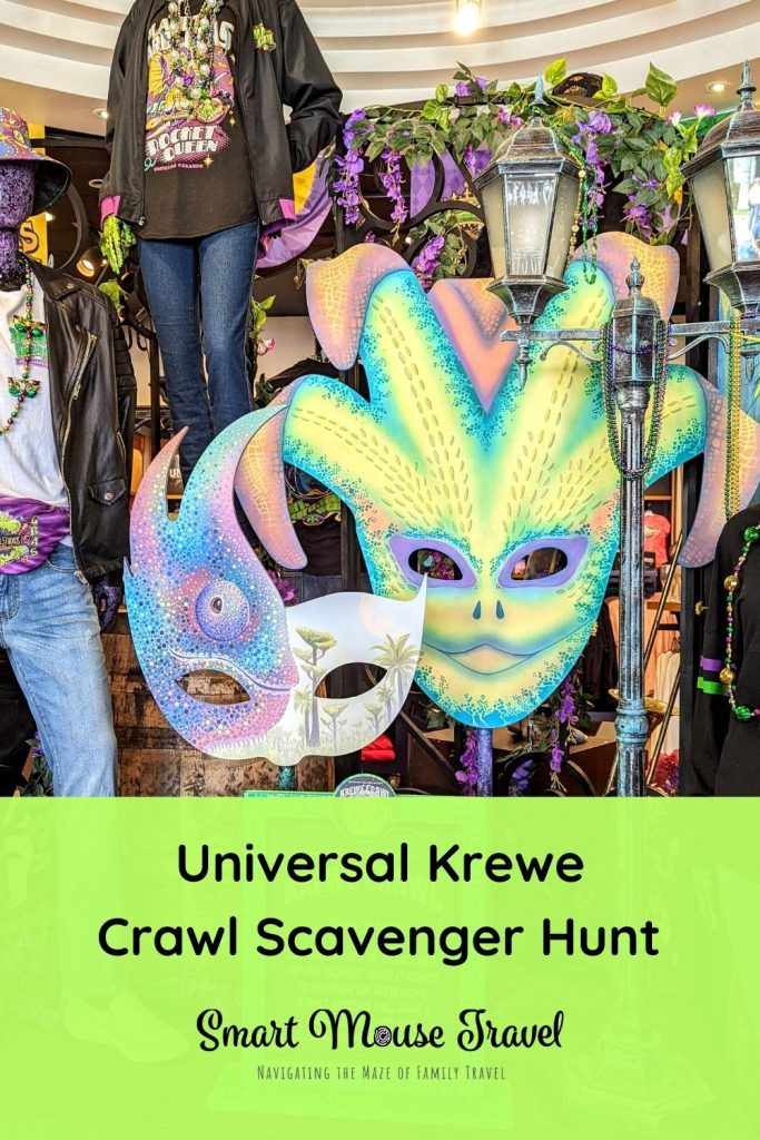 Universal Krewe Crawl is a great excuse to explore Universal Studios Florida and earn a prize during the festive Mardi Gras season.
