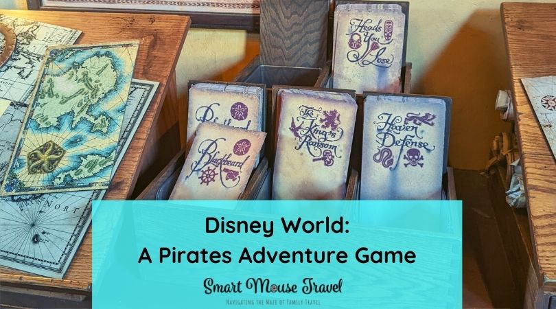 A Pirates Adventure at Magic Kingdom is a fun, all ages interactive scavenger hunt perfect when lines are long or you need a break.