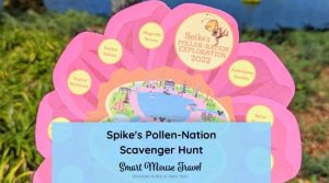 Spike's Pollen-Nation Exploration Scavenger Hunt at Epcot Flower and Garden Festival is a fun way to explore the park and earn a great prize.