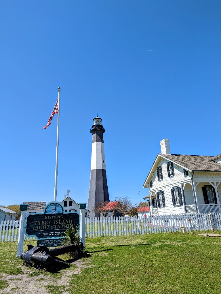 Georgia's oldest and tallest lighthouse on Tybee Island