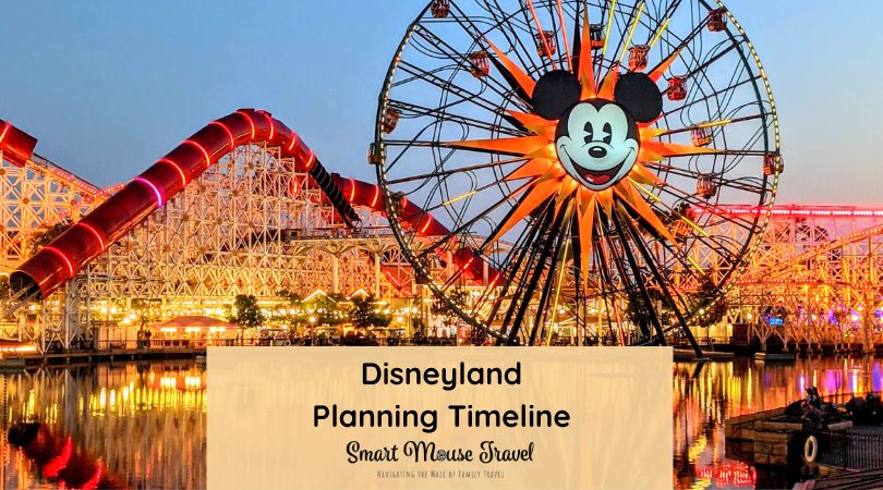 Our free printable Disneyland Planning Timeline helps you keep track of every step of planning so you can focus on the fun.