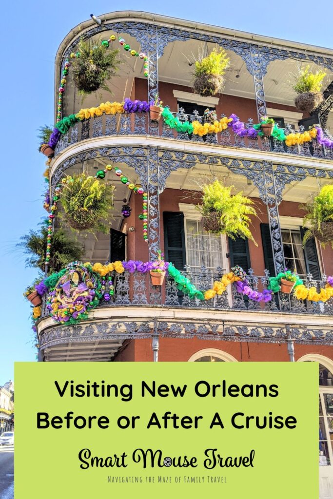 Visiting New Orleans before or after a Disney Cruise immerses you in the history, food, music, and joy that inspired Princess and the Frog.