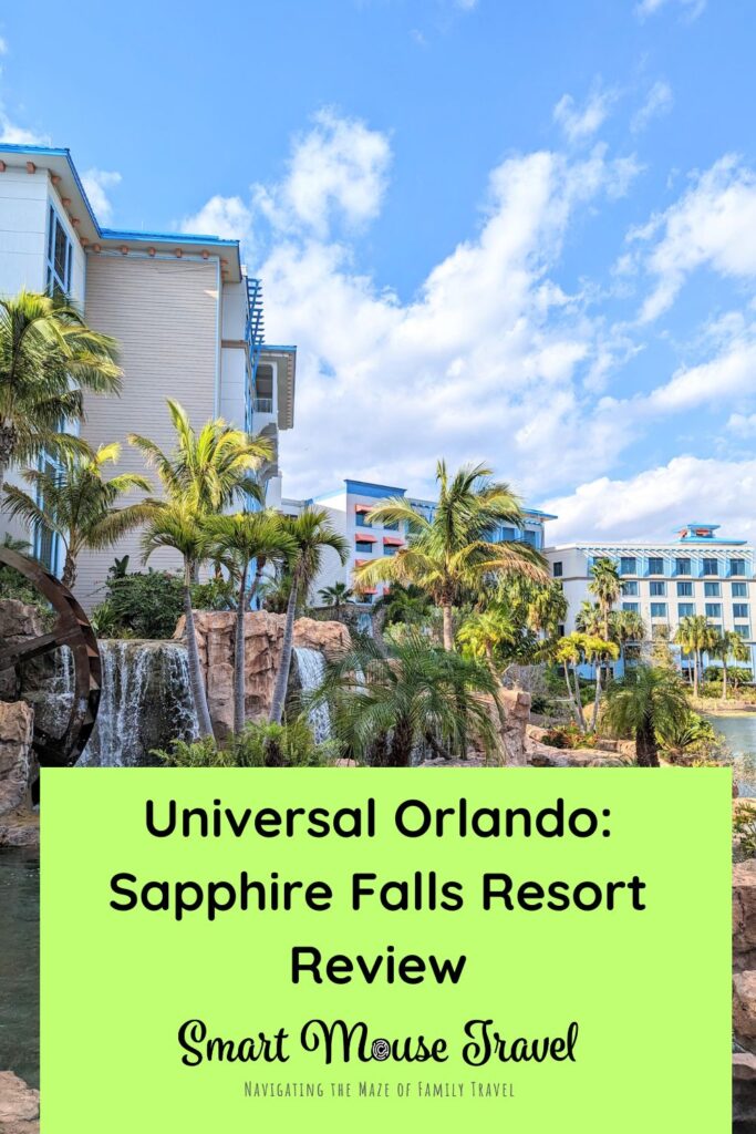 Sapphire Falls Universal Orlando is a gorgeous resort with good dining, a gorgeous pool, and pet-friendly accommodations close to the parks