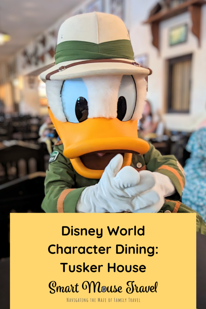Tusker House character meals are a great way to meet several Disney friends in a short time at Animal Kingdom.