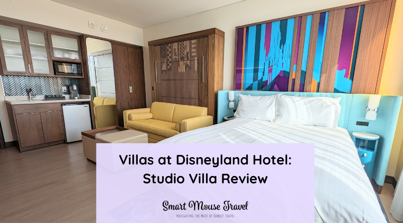 Take a tour of the new Disneyland Hotel studio villa to see if this DVC room option is right for your next Disneyland vacation.