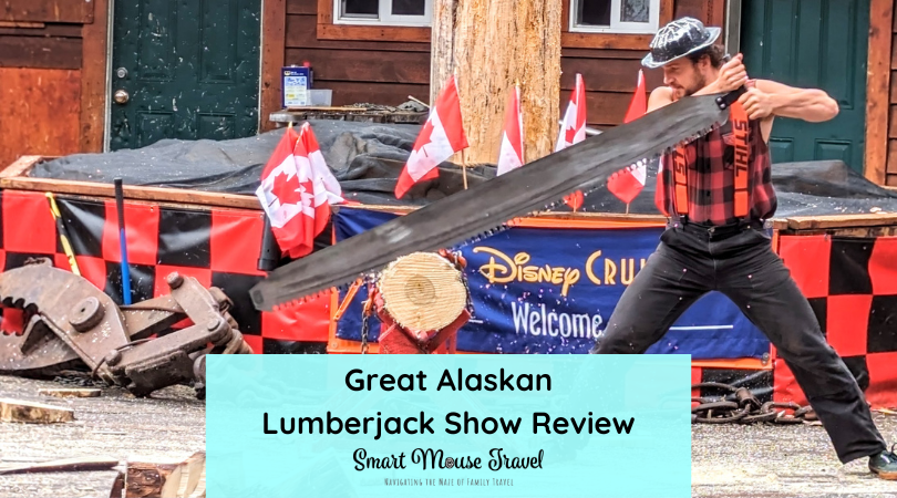 Looking for a family-friendly Ketchikan Disney Alaskan cruise excursion? The Great Alaskan Lumberjack Show is fun for everyone!