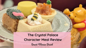 The Crystal Palace at Magic Kingdom hosts a unique Winnie the Pooh inspired character meal with several Hundred Acre Wood friends.